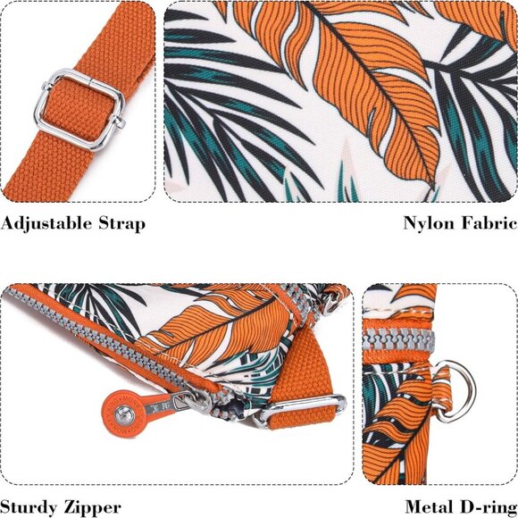 Crossbody Purses for Women Lightweight Small Travel Bag Shoulder Purses and Hand - Picture 6 of 6